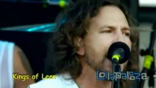 Kings of Leon w Eddie Vedder  Slow Night So Long Chicago 07 [upl. by Ykvir418]