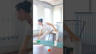 Senior fitness chair  At home full body workout  Gymnast girl EP65 [upl. by Tsiuqram289]