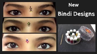 Latest Bindi Designs  Colourful Bindi designs [upl. by Hsima]