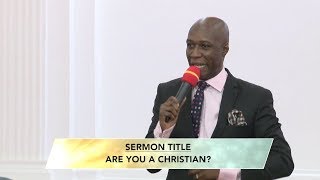 ARE YOU A CHRISTIAN  BY PROPHET DR KOFI ODURO FULL MESSAGE [upl. by Dolora]