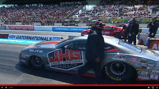 Erica Enders makes the quickest run in Pro Stock History and Loses to Bo Buntner Rnd 1 Elimination [upl. by Riha]