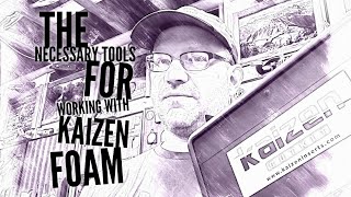 How to work with Kaizen Foam and the proper tools to use [upl. by Ahtabbat370]