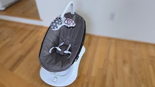 4moms rockaRoo Baby Rocker Assembly and Review [upl. by Aisya308]