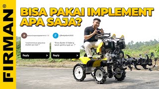 BISA PAKAI IMPLEMENT APA SAJA  QampA FTI2010DE [upl. by Nirraj]