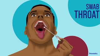 How to take a throat swab Awarehometestcom [upl. by Charlet]