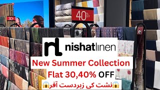 Nishat linen summer collection 2024  Nisha Lawn Collection 2024 [upl. by Hael]