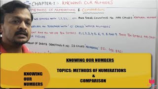 1 Class 6 Maths Chapter 1 Knowing Our Numbers Methods Of Numeration amp Comparison  Maths 6 Class [upl. by Anale277]