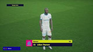 Efootball Thuram goal [upl. by Anabahs]