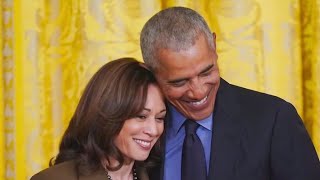 Obamas endorse Kamala Harris for president [upl. by Mad]