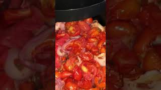 Air fryer roasted tomatoes JollofStew Base [upl. by Ardnassela878]