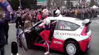 Sébastien LOEB  GYMKHANA road show C4 WRC Drift flat out [upl. by Lowenstein957]