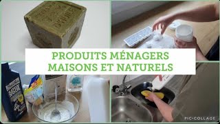 3 RECETTES DE PRODUITS MENAGERS MAISONS  ON EN TESTE UNE ENSEMBLE [upl. by Moyra]