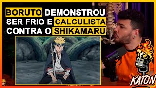 BORUTO FRIO E CALCULISTA CONTRA O SHIKAMARU   KATON Podcast [upl. by Yclehc]