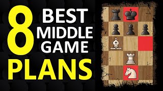 How to Play in the Middlegame – Best Plans Chess Strategies Midgame Tips Moves amp Ideas to Win [upl. by Olshausen]