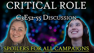 Critical Role C3E52E56 Discussion with Maya CritRoleMemes  SPOILERS ALL CAMPAIGNS [upl. by Sachi200]