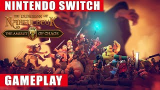 The Dungeon of Naheulbeuk The Amulet of Chaos Nintendo Switch Gameplay [upl. by Javed]