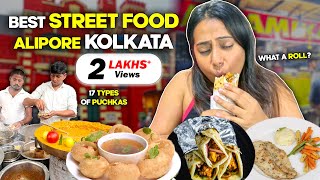 Best STREET FOOD in ALIPORE Kolkata  Bullet Puchka JAIL Coffee House amp more [upl. by Norud391]