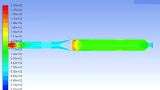 Ramjet flow simulation [upl. by Lamok838]