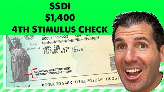 SSDI 1400 4th Stimulus Check Update  Social Security Disability [upl. by Surazal982]