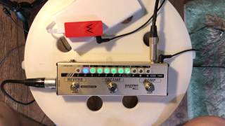 VALETON DAPPER Acoustic MINI pedal test원미사운드 [upl. by Annoyt]