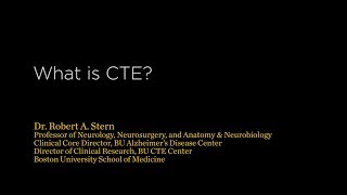 What is Chronic Traumatic Encephalopathy CTE [upl. by Wu862]