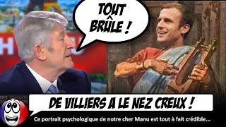 quotMacron cest NÉRONquot pour lancien homme politique Philippe de Villiers [upl. by Nebeur]