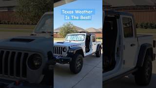 2023 Jeep JT Gladiator Mojave Bestop Sunrider activated on a beautiful sunny day in Texas [upl. by Carlina]