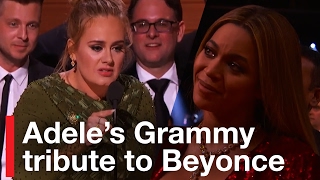 Adeles Grammy Tribute to Beyonce [upl. by Tina794]