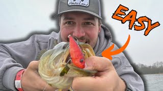 The EASIEST Way to Catch SPRING BASS  Guntersville Lake Bass Fishing [upl. by Lemrac]