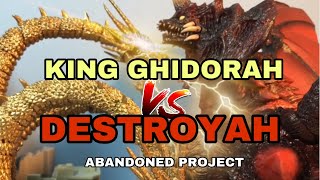 King Ghidorah vs Destoroyah Stop Motion [upl. by Genvieve]