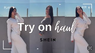 SHEIN try on  SHEINWeatherfit ❄️ [upl. by Isleana]