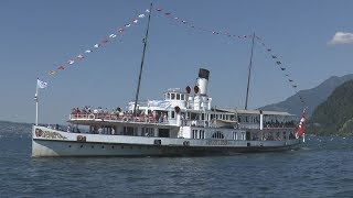 DS Stadt Luzern auf Spendenfahrt [upl. by Warfore]