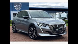 Approved Used Peugeot E208 50kWh GT Line  Swansway Chester Peugeot  VU70XOA [upl. by Barcellona576]