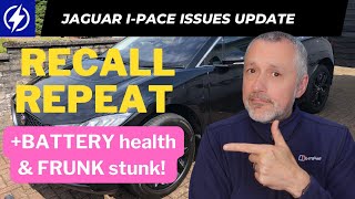 Jaguar IPACE issues update  Recall battery health and frunk [upl. by Amalle350]