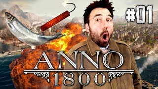 ANNO 1800  Mais cest TELLEMENT BIEN   LETS PLAY FR 1 [upl. by Rehpetsirhc]