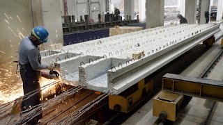 They Hide Styrofoam Inside Process of Making Light Weight Concrete Slab for Modern Buildings [upl. by Garlan144]