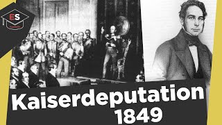 Kaiserdeputation 1849  Reichsverfassungskampagne  Scheitern der Märzrevolution einfach erklärt [upl. by Arielle]