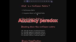 What is Confusion Matrix  Why do we need it [upl. by Reel360]