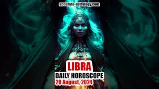 LIBRA DAILY HOROSCOPE August 20 2024 [upl. by Saretta863]