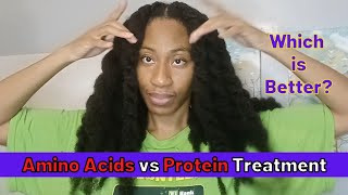 REQUESTED Are AMINO ACIDS treatments useful  Long 4C Hair Haircare [upl. by Yehudit472]