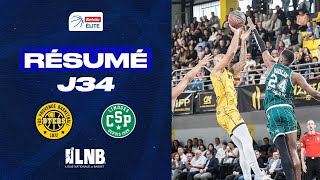 FossurMer vs Limoges  Résumé 20222023  LNB Officiel [upl. by Eileme687]