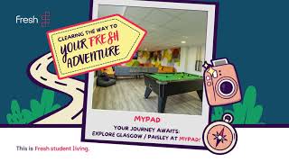 Fresh Student Living at MyPad in Paisley [upl. by Tedd]