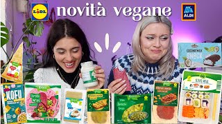 proviamo le novità vegane di LIDL e ALDI 🌱 con basicgaia ✨ veganuary [upl. by Elboa568]