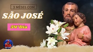 Novena 3 Meses com São José  54°Dia  Em oração pela minha família e Família Pedro Siqueira [upl. by Aihsenat]