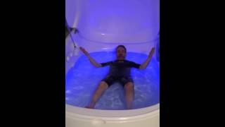 Customize floatation therapy to your own comfort [upl. by Siurtemed]