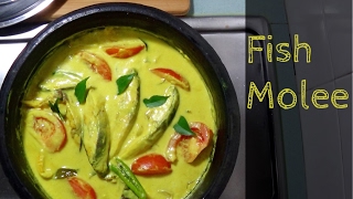 Fish Molee  Fish Moilee  Molly  Kerala Recipe for Fish Stew [upl. by Bentlee]