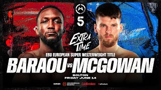 Fight Night LIVE Baraou McGowan Undercard [upl. by Nevak760]