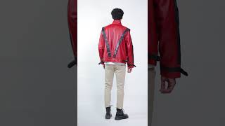 Why the Red Thriller Leather Jacket is Trending Right Now [upl. by Ahsilahk424]