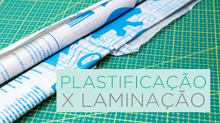 LAMINAÇÃO x PLASTIFICAÇÃO Qual a diferença  ENCADERNAÇÃO 101 [upl. by Hakon213]