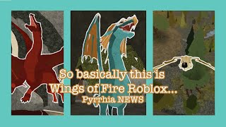 So basically this is Wings of Fire Roblox [upl. by Adnohsar]